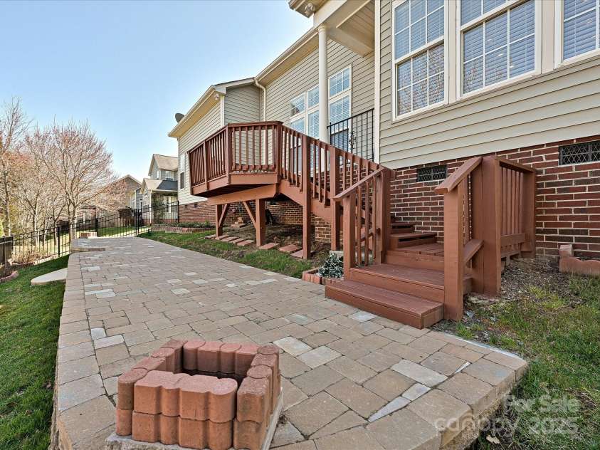 315 Drake Park Avenue, Fort Mill, SC 29708.  MLS# CAR4231306, YatesRealty ID 3836. Back Patio
