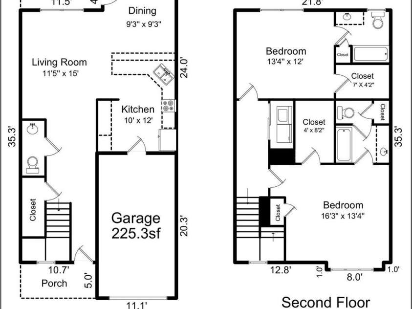 1730 Eagle Ridge Drive, Rock Hill, SC 29732.  MLS# CAR4403986, YatesRealty ID 38364. 1730 Eagle Ridge Floorplan