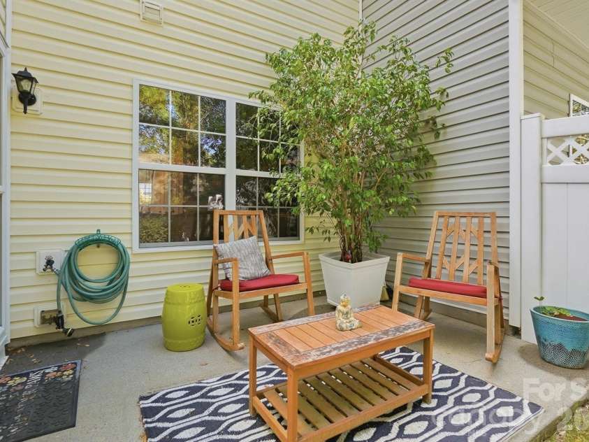 1730 Eagle Ridge Drive, Rock Hill, SC 29732.  MLS# CAR4403986, YatesRealty ID 38364. Back patio and yard area
