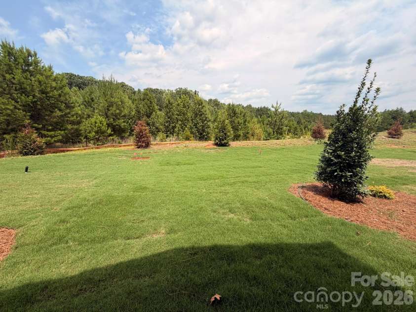 450 Blythe Townhome Lane, Waxhaw, NC 28173.  MLS# CAR4367104, YatesRealty ID 38371. Backyard