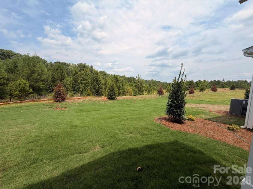 450 Blythe Townhome Lane, Waxhaw, NC 28173.  MLS# CAR4367104, YatesRealty ID 38371. Backyard
