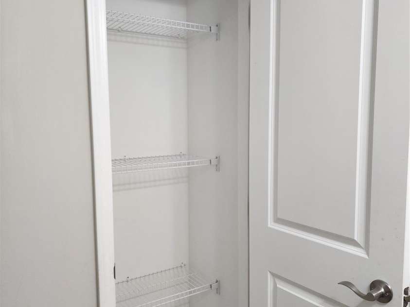 1940 Friendly Lane, Newton, NC 28658.  MLS# CAR4405363, YatesRealty ID 38380. Hall Bath Linen Closet
