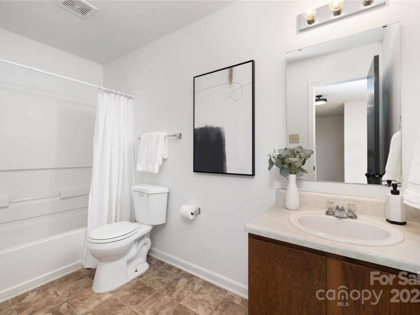7010 Sycamore Grove Court, Charlotte, NC 28227.  MLS# CAR4213583, YatesRealty ID 3839. Secondary Bathroom