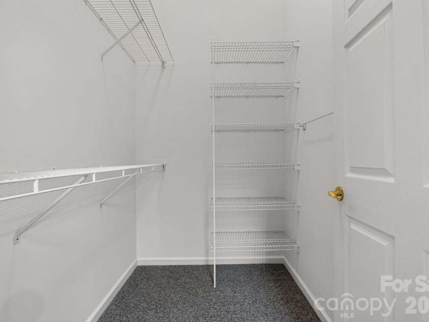 27 Red Maple Drive, Weaverville, NC 28787.  MLS# CAR4389807, YatesRealty ID 38392. Walk-in closet