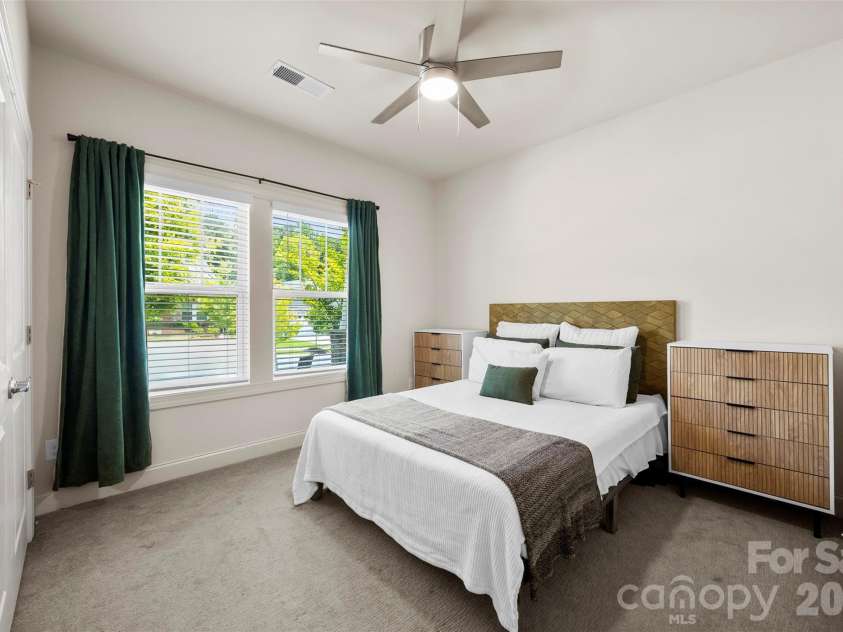 12629 Twilight Drive, Mint Hill, NC 28227.  MLS# CAR4397024, YatesRealty ID 38399. Front bedroom