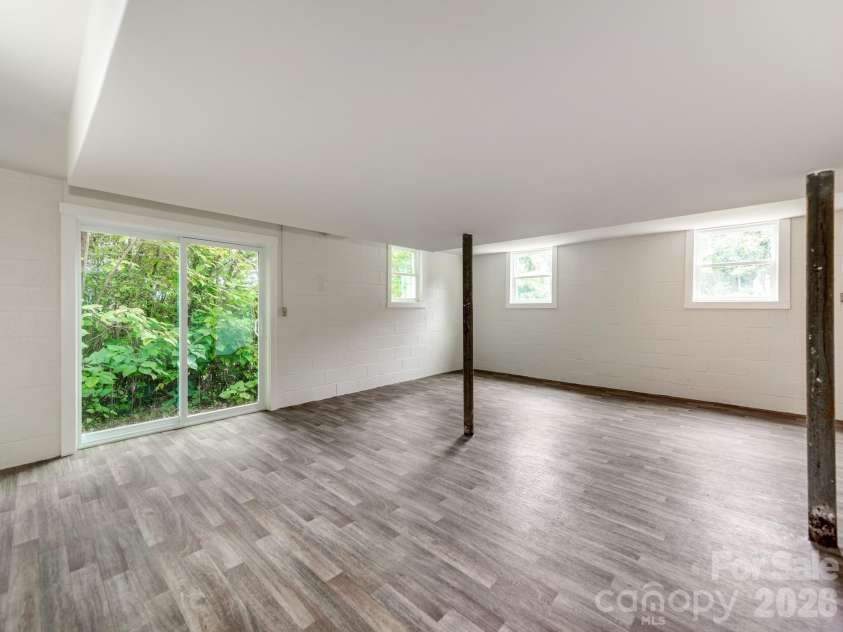 5404 Hope Road, Vale, NC 28168.  MLS# CAR4342882, YatesRealty ID 3840. Finished Basement