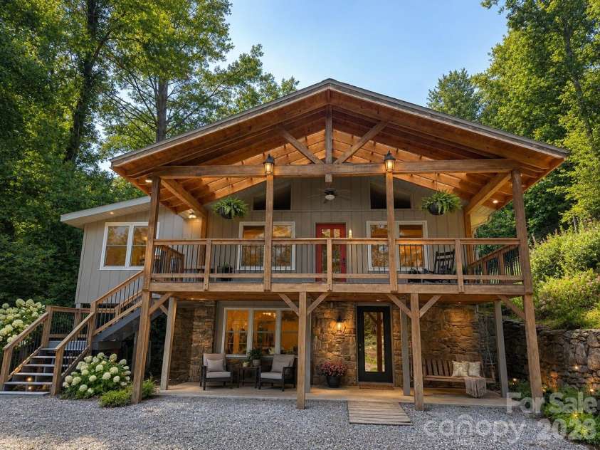 16 Turtle Dove Trail, Burnsville, NC 28714.  MLS# CAR4399119, YatesRealty ID 38405. AI Enhanced