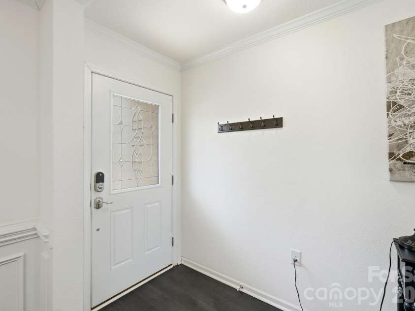 4734 Manchineel Lane, Monroe, NC 28110.  MLS# CAR4399318, YatesRealty ID 38409. Front Door from Inside