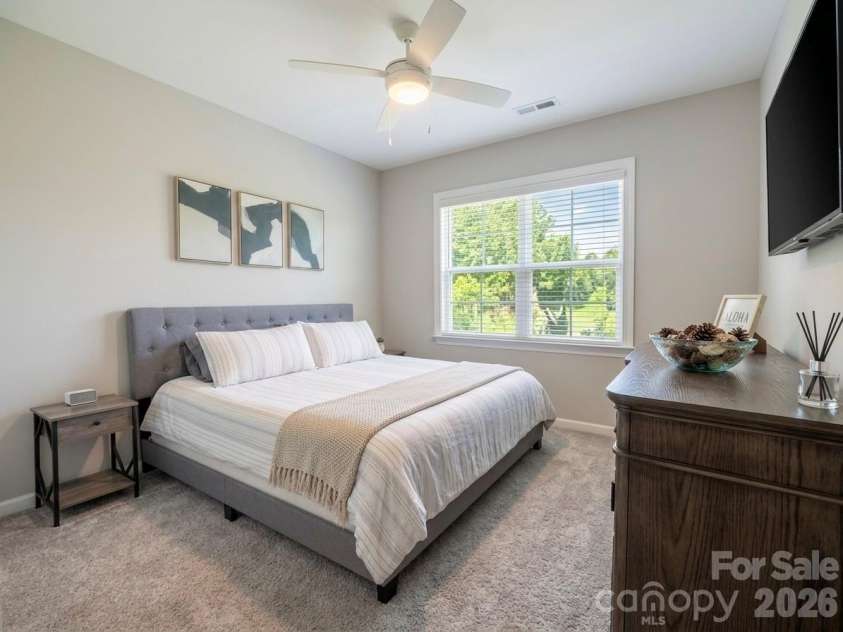 5100 Watercrest Trail, Belmont, NC 28012.  MLS# CAR4387438, YatesRealty ID 38418. Bedroom 1 on Main Floor