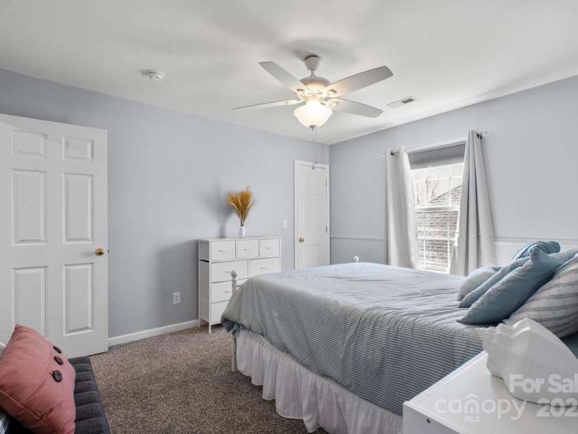 1016 Council Fire Circle, Indian Trail, NC 28079.  MLS# CAR4238473, YatesRealty ID 38426. 3rd bedroom