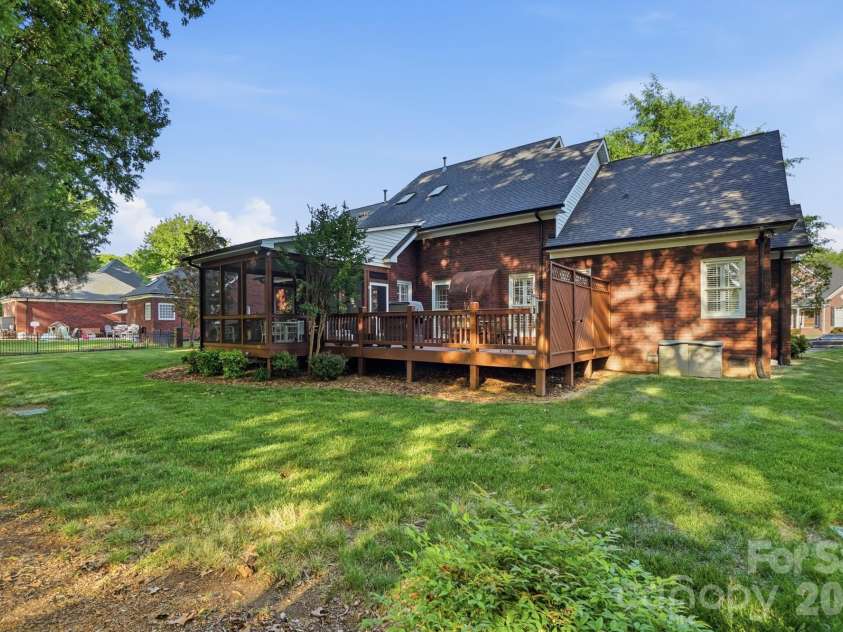 7650 Cotton Street, Harrisburg, NC 28075.  MLS# CAR4393142, YatesRealty ID 38431. Back View