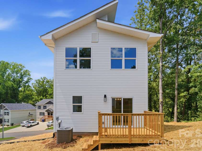 210 8th Avenue Drive, Hickory, NC 28602.  MLS# CAR4400461, YatesRealty ID 38442. Back View of Home