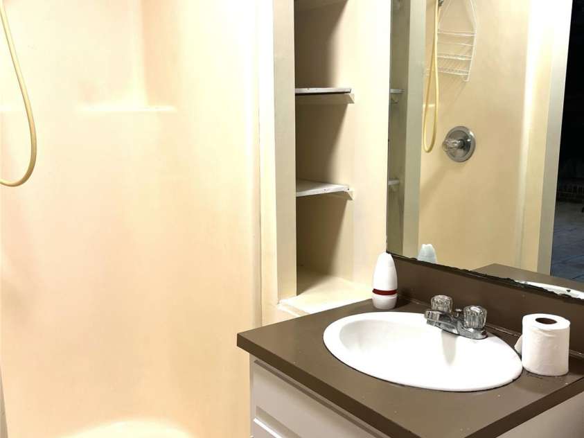 305 Forest Hill Street, Morganton, NC 28655.  MLS# CAR4396833, YatesRealty ID 38458. Lower level bath with shower