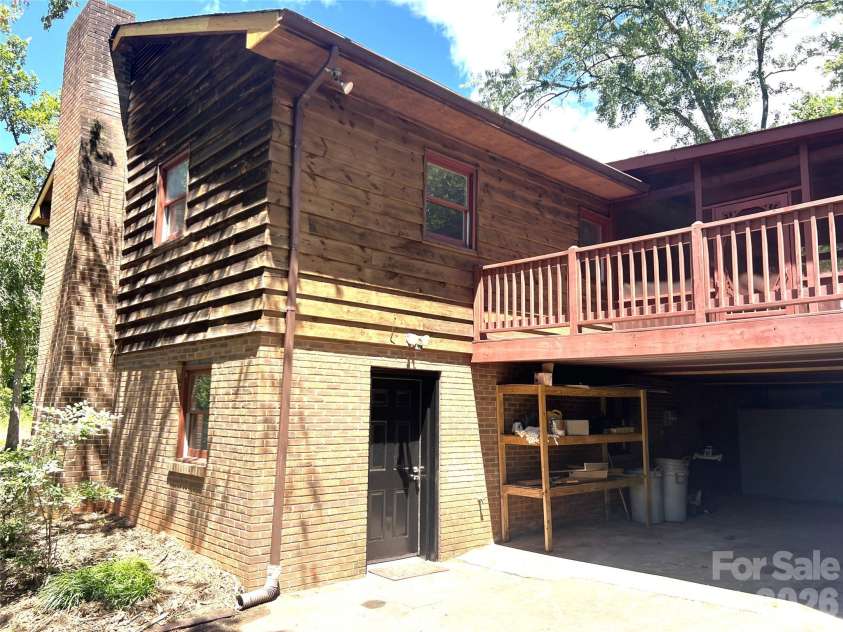 305 Forest Hill Street, Morganton, NC 28655.  MLS# CAR4396833, YatesRealty ID 38458. Lower level entry
