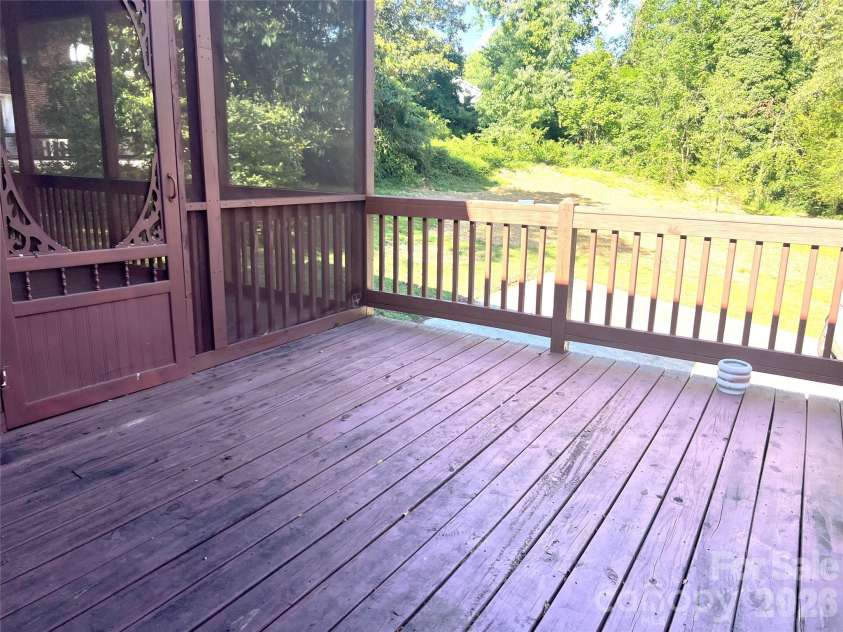 305 Forest Hill Street, Morganton, NC 28655.  MLS# CAR4396833, YatesRealty ID 38458. Outdoor deck