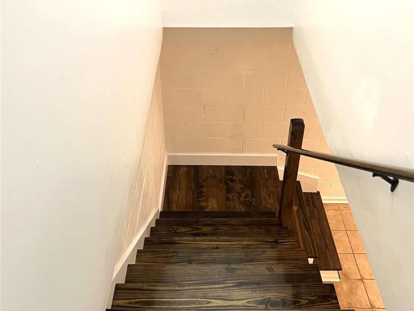 305 Forest Hill Street, Morganton, NC 28655.  MLS# CAR4396833, YatesRealty ID 38458. Stairway