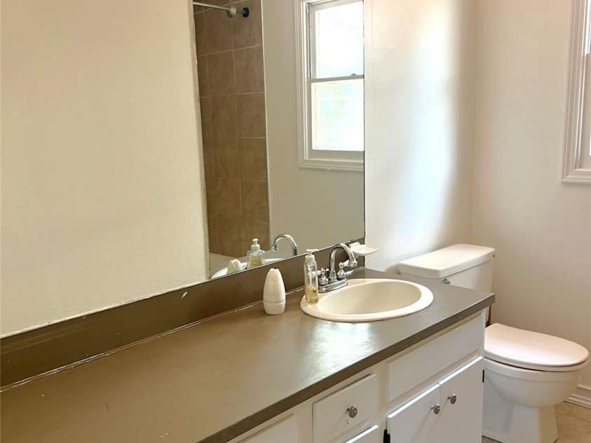 305 Forest Hill Street, Morganton, NC 28655.  MLS# CAR4396833, YatesRealty ID 38458. Vanity in main bath