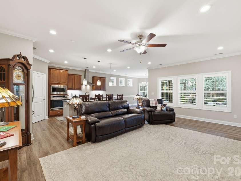 2525 Whispering Way, Indian Trail, NC 28079.  MLS# CAR4356535, YatesRealty ID 3846. Bright open concept living/kitchen