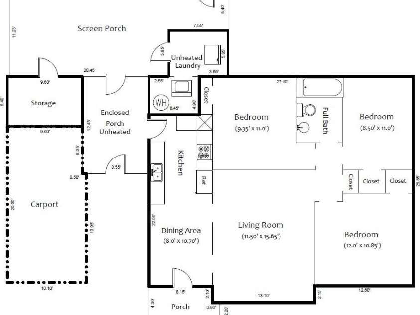 3129 Iredell Drive, Charlotte, NC 28269.  MLS# CAR4402094, YatesRealty ID 38462. 