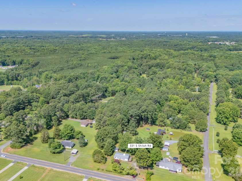 331 Shiloh Road, York, SC 29745.  MLS# CAR4402807, YatesRealty ID 38465. Aerial