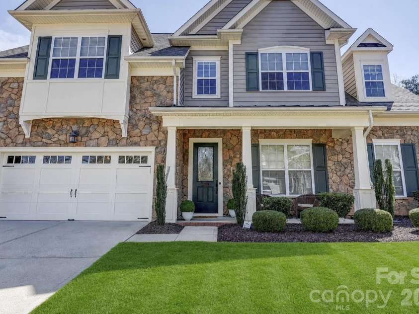 1162 Gold Rush Court, Fort Mill, SC 29708.  MLS# CAR4359124, YatesRealty ID 38468. Front Elevation