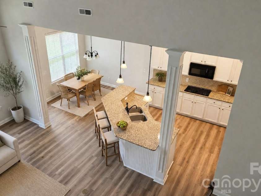 1162 Gold Rush Court, Fort Mill, SC 29708.  MLS# CAR4359124, YatesRealty ID 38468. Over View Virtually Staged
