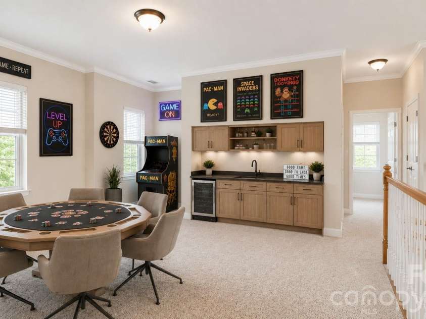 1162 Gold Rush Court, Fort Mill, SC 29708.  MLS# CAR4359124, YatesRealty ID 38468. Virtually staged Loft Area