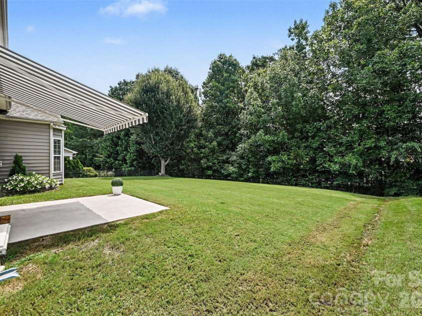 1162 Gold Rush Court, Fort Mill, SC 29708.  MLS# CAR4412511, YatesRealty ID 38468. Backyard and patio