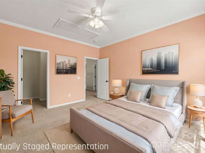 1162 Gold Rush Court, Fort Mill, SC 29708.  MLS# CAR4412511, YatesRealty ID 38468. Bedroom 4 *Virtually Staged*