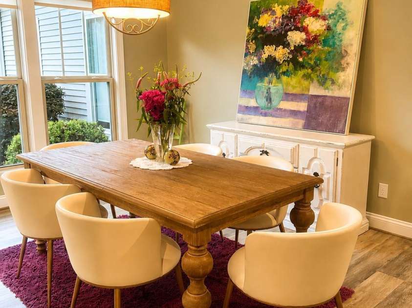 6927 Cinder Run, Waxhaw, NC 28173.  MLS# CAR4404498, YatesRealty ID 38473. Dining Area