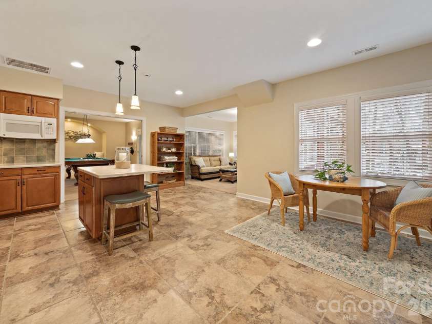 4685 Eagle Pointe Court, Denver, NC 28037.  MLS# CAR4332859, YatesRealty ID 38484. Finished basement with kitchenette