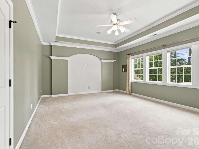 4685 Eagle Pointe Court, Denver, NC 28037.  MLS# CAR4332859, YatesRealty ID 38484. Primary bedroom with lake views