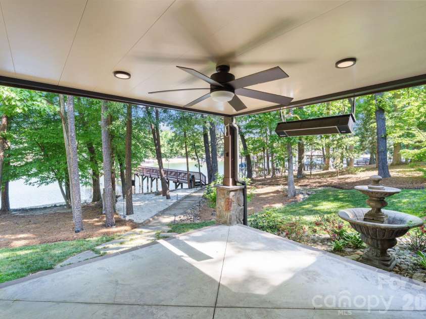4685 Eagle Pointe Court, Denver, NC 28037.  MLS# CAR4332859, YatesRealty ID 38484. Two gas heaters on patio