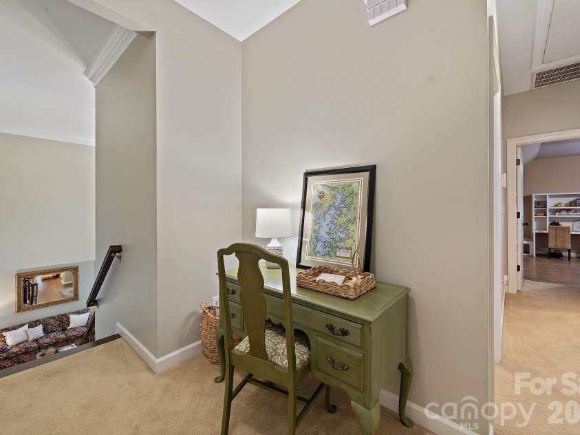 4685 Eagle Pointe Court, Denver, NC 28037.  MLS# CAR4332859, YatesRealty ID 38484. Upper level landing