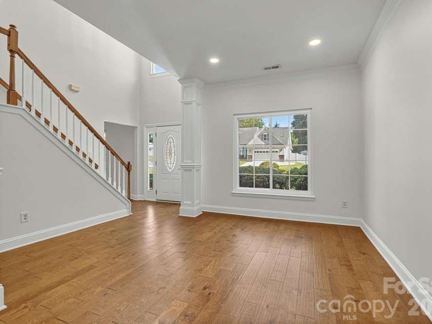 7542 Sedgebrook Drive, Stanley, NC 28164.  MLS# CAR4401228, YatesRealty ID 38497. Dining Room view from Great Room