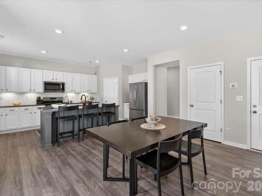 6002 Weddington Pointe Drive, Monroe, NC 28110.  MLS# CAR4377599, YatesRealty ID 38507. Dedicated dining area
