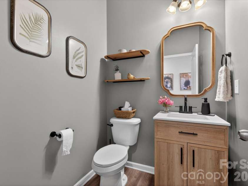 6002 Weddington Pointe Drive, Monroe, NC 28110.  MLS# CAR4377599, YatesRealty ID 38507. Half bath