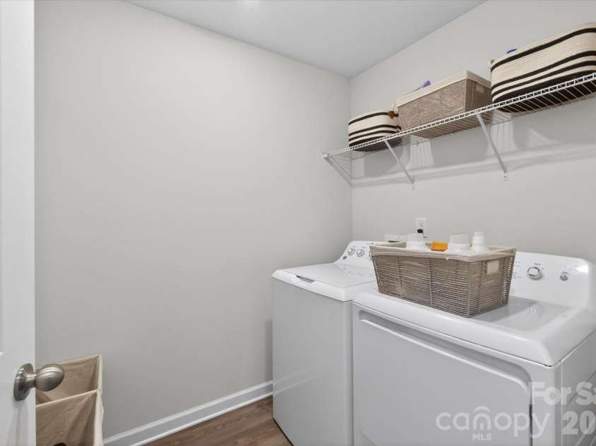 6002 Weddington Pointe Drive, Monroe, NC 28110.  MLS# CAR4377599, YatesRealty ID 38507. Laundry room