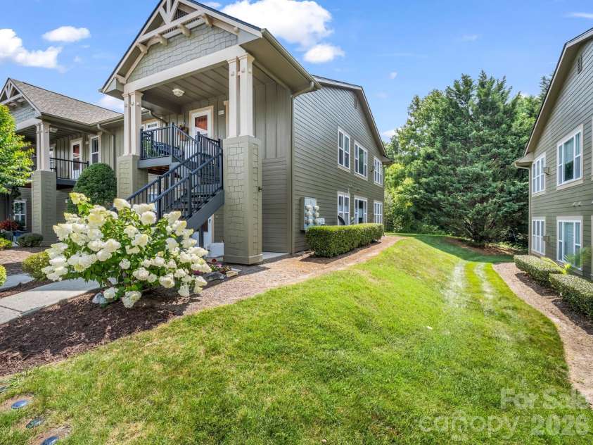 1706 Deermouse Way, Hendersonville, NC 28792.  MLS# CAR4400240, YatesRealty ID 38508. End Unit with Greenway