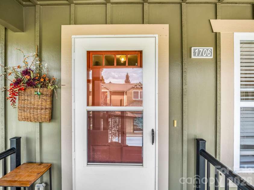 1706 Deermouse Way, Hendersonville, NC 28792.  MLS# CAR4400240, YatesRealty ID 38508. Entry