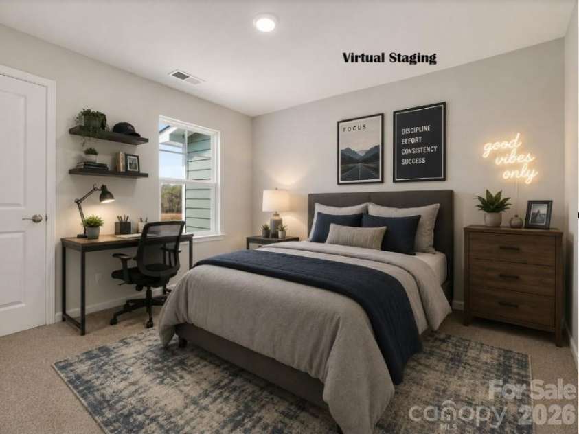 250 Alluvium Lane, Waxhaw, NC 28173.  MLS# CAR4332178, YatesRealty ID 38517. Virtual staging