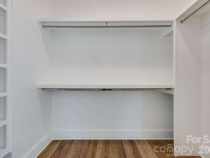901 Edgemont Avenue, Belmont, NC 28012.  MLS# CAR4356640, YatesRealty ID 3852. Primary bedroom closet