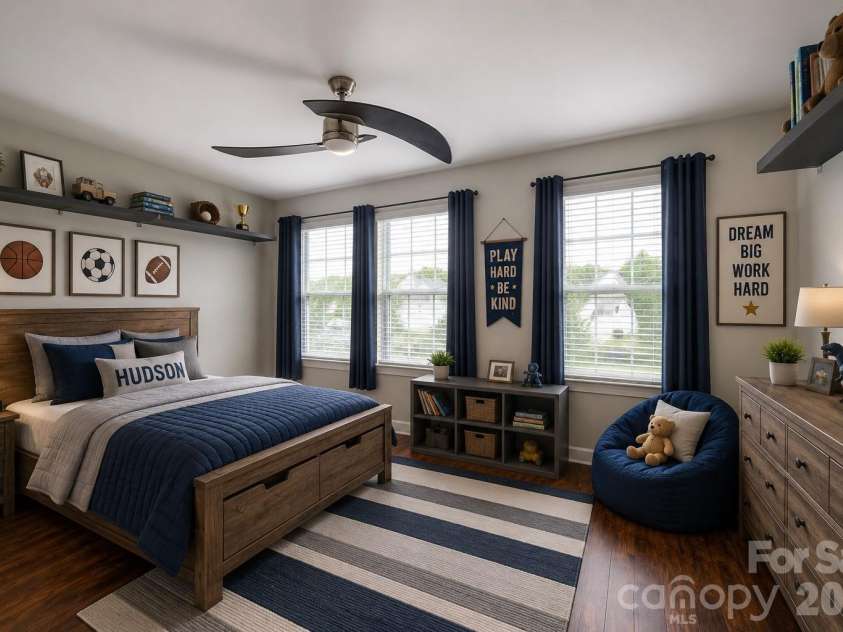2134 Gillette Drive, Clover, SC 29710.  MLS# CAR4405603, YatesRealty ID 38521. Bedroom 4 Virtually Staged