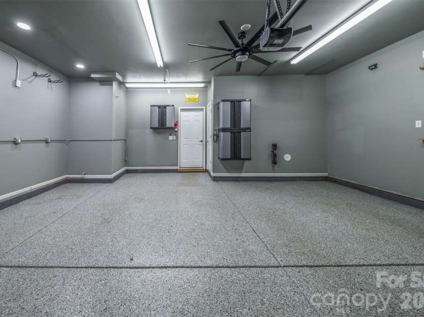 2134 Gillette Drive, Clover, SC 29710.  MLS# CAR4405603, YatesRealty ID 38521. Large Garage with work space and storage closet