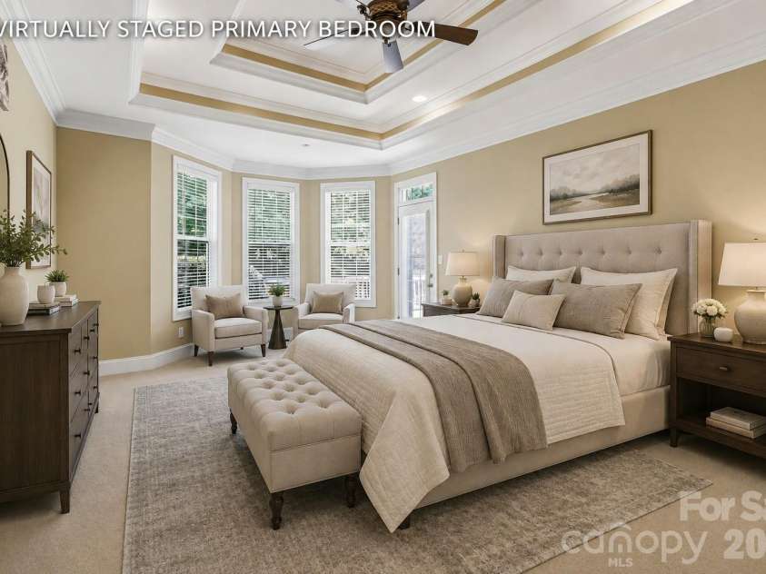 280 Catawba Crest Lane, Clover, SC 29710.  MLS# CAR4404343, YatesRealty ID 38523. PRIMARY BEDROOM MAIN LEVEL