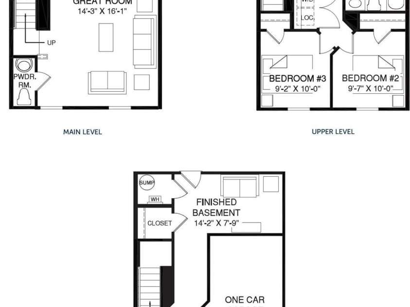 2656 Coretha Court, Charlotte, NC 28216.  MLS# CAR4405658, YatesRealty ID 38525. Juniper floor plan
