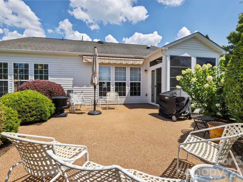 1001 Mesa Verde Drive, Fort Mill, SC 29707.  MLS# CAR4399739, YatesRealty ID 38541. Backyard Patio
