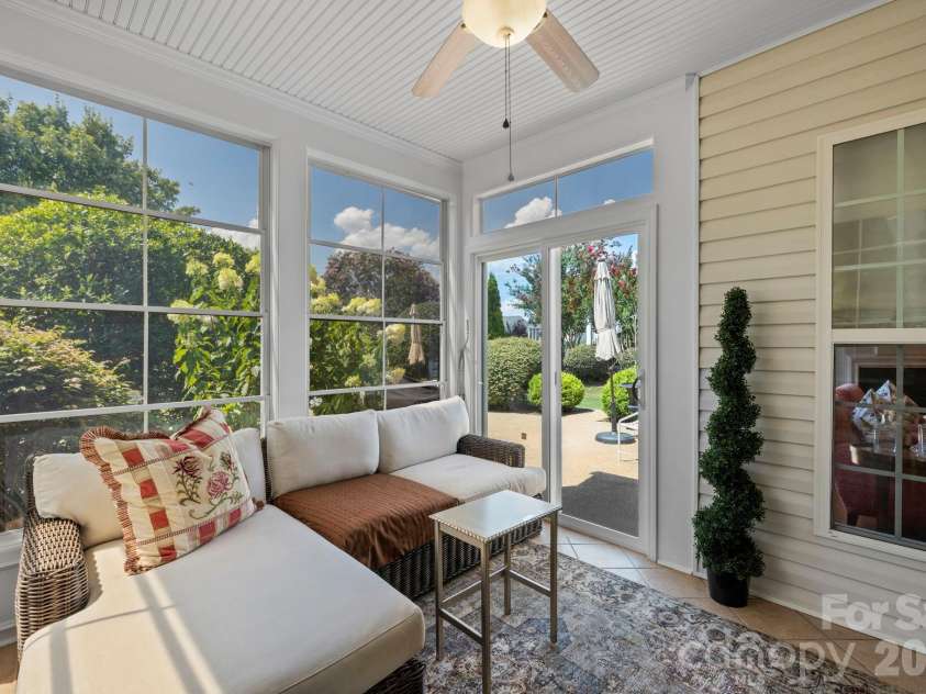 1001 Mesa Verde Drive, Fort Mill, SC 29707.  MLS# CAR4399739, YatesRealty ID 38541. Sun Room