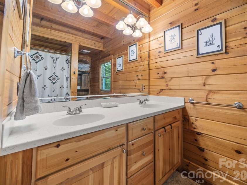 3448 Center Road, Chester, SC 29706.  MLS# CAR4403921, YatesRealty ID 38546. Bathroom with dual sinks