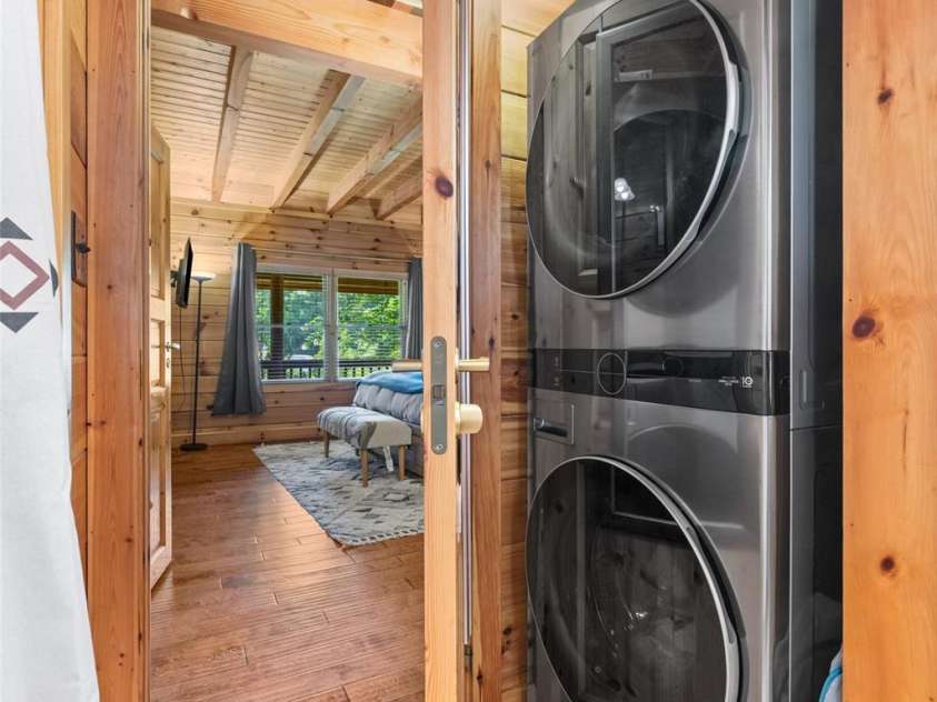 3448 Center Road, Chester, SC 29706.  MLS# CAR4403921, YatesRealty ID 38546. Stacked washer & dryer